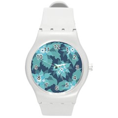 Graphic Design Wallpaper Abstract Round Plastic Sport Watch (m) by Sapixe