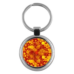 Christmas Star Advent Background Key Chains (Round) 