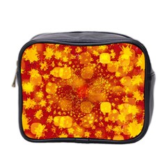 Christmas Star Advent Background Mini Toiletries Bag (Two Sides)