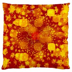 Christmas Star Advent Background Large Cushion Case (Two Sides)