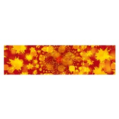 Christmas Star Advent Background Satin Scarf (Oblong)