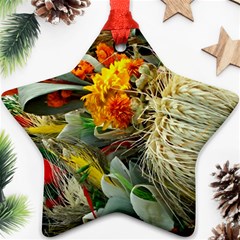 Flower Color Nature Plant Crafts Ornament (Star)