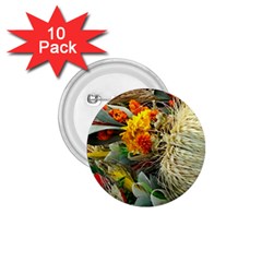 Flower Color Nature Plant Crafts 1.75  Buttons (10 pack)