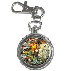 Flower Color Nature Plant Crafts Key Chain Watches