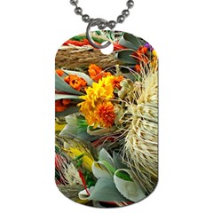 Flower Color Nature Plant Crafts Dog Tag (One Side)