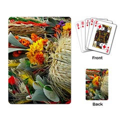 Flower Color Nature Plant Crafts Playing Cards Single Design