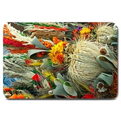 Flower Color Nature Plant Crafts Large Doormat  by Sapixe