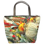 Flower Color Nature Plant Crafts Bucket Bag Back