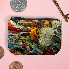 Flower Color Nature Plant Crafts Mini Coin Purse