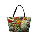 Flower Color Nature Plant Crafts Classic Shoulder Handbag Back