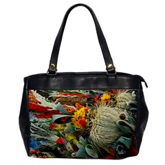 Flower Color Nature Plant Crafts Oversize Office Handbag