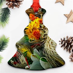 Flower Color Nature Plant Crafts Christmas Tree Ornament (Two Sides)