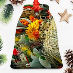 Flower Color Nature Plant Crafts Bell Ornament (Two Sides)