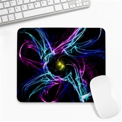 Abstract Art Color Design Lines Large Mousepads by Sapixe