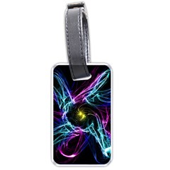 Abstract Art Color Design Lines Luggage Tags (one Side)  by Sapixe