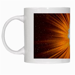 Star Universe Space Galaxy Cosmos White Mugs