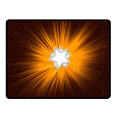 Star Universe Space Galaxy Cosmos Fleece Blanket (Small)