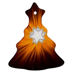 Star Universe Space Galaxy Cosmos Christmas Tree Ornament (Two Sides)