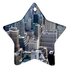 Manhattan New York City Ornament (star) by Sapixe