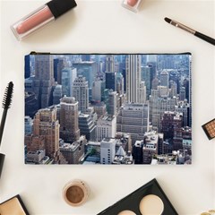 Manhattan New York City Cosmetic Bag (large) by Sapixe