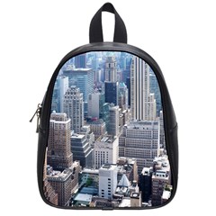 Manhattan New York City School Bag (small) by Sapixe