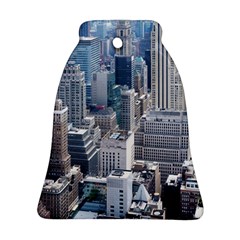 Manhattan New York City Bell Ornament (two Sides) by Sapixe