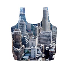 Manhattan New York City Full Print Recycle Bag (m) by Sapixe