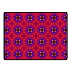 Retro Abstract Boho Unique Fleece Blanket (small) by Sapixe