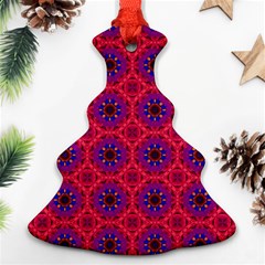 Retro Abstract Boho Unique Ornament (christmas Tree)  by Sapixe