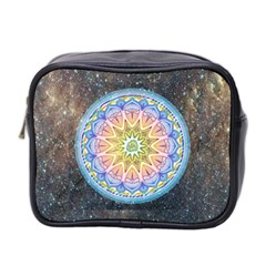 Mandala Cosmos Spirit Mini Toiletries Bag (two Sides) by Sapixe