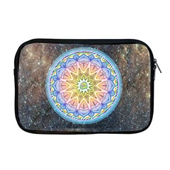 Mandala Cosmos Spirit Apple Macbook Pro 17  Zipper Case by Sapixe