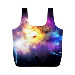 Colors Of The Planets Full Print Recycle Bag (m) by burpdesignsA