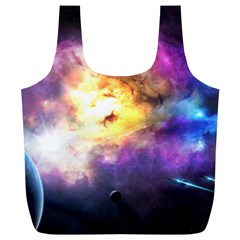 Colors Of The Planets Full Print Recycle Bag (xl)