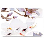 fishes and flowers Large Doormat  30 x20  Door Mat