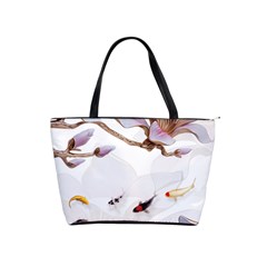 Fishes And Flowers Classic Shoulder Handbag by burpdesignsA