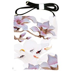 Fishes And Flowers Shoulder Sling Bag by burpdesignsA