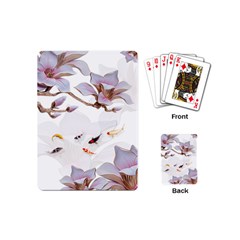 Fishes And Flowers Playing Cards (mini) by burpdesignsA