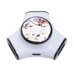 Fishes And Flowers 3-port Usb Hub by burpdesignsA