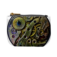  Clock Steampunk Gear  Mini Coin Purse by burpdesignsA