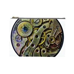  Clock Steampunk Gear  Cosmetic Bag (large) by burpdesignsA