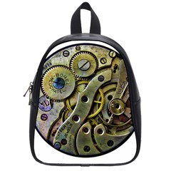  Clock Steampunk Gear  School Bag (small) by burpdesignsA