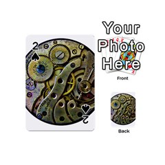  Clock Steampunk Gear  Playing Cards 54 (mini) by burpdesignsA