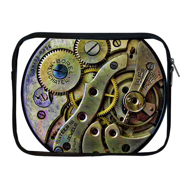  Clock Steampunk Gear  Apple iPad 2/3/4 Zipper Cases