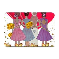 Girl Power Plate Mats by burpdesignsA