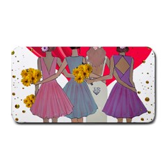 Girl Power Medium Bar Mats by burpdesignsA