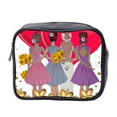 Girl Power Mini Toiletries Bag (two Sides) by burpdesignsA