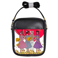 Girl Power Girls Sling Bag by burpdesignsA