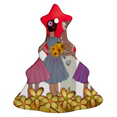 Girl Power Christmas Tree Ornament (two Sides) by burpdesignsA