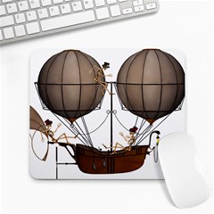 Steampunk Flyer Large Mousepads by burpdesignsA