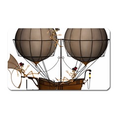 Steampunk Flyer Magnet (rectangular) by burpdesignsA